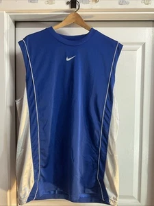 Vintage Nike Silver Tag Tank Top Herren XL - Center Swoosh Y2K Basketball USA - Bild 1 von 10