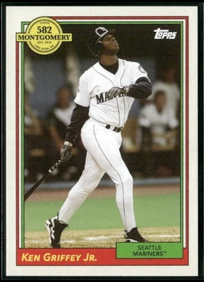 2022 Topps 582 Montgomery Club Set 2 #11 Ken Griffey Jr - Image 1 of 2