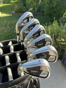 LeftHanded Callaway Rogue ST Max Iron Set *AW+PW-6Iron* True Temper Regular - Picture 1 of 22