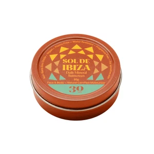 💚 Sol De Ibiza Natural Mineral SPF30 Mini Lata Protector Solar Facial y Corporal 30g - Imagen 1 de 1