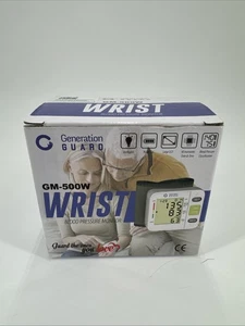 Generation Guard GM-500W Clinical Wrist Blood Pressure Monitor Digital LCD - Picture 1 of 4