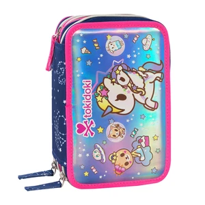 ASTUCCIO SCUOLA CORREDATO 3 ZIP TOKIDOKI - Foto 1 di 6