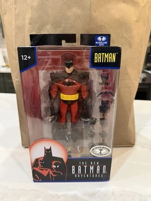 McFarlane Batman Traje Rojo 6" The New Adventures Edición Platino DC Direct Foto 1 de 2