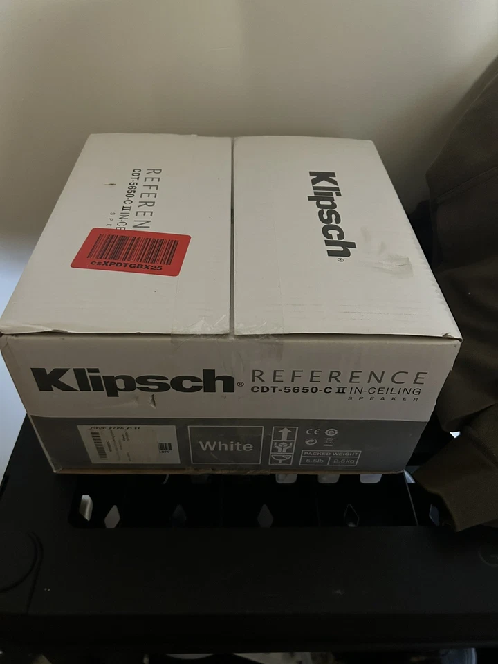 Altavoz de techo Klipsch CDT-5650-C II - blanco (cada uno) Foto 1 de 1