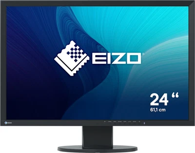 EIZO Monitor 24 Zoll FHD FlexScan 61,1 cm (24,1 Zoll) Monitor (DVI-D, D-Sub, USB - Bild 1 von 4