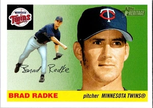 2004 Topps Heritage #274 Brad Radke - Bild 1 von 2