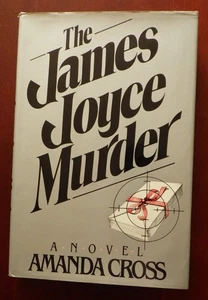 Amanda Cross THE JAMES JOYCE MURDER 1st Ed Hc 1982 - Picture 1 of 5