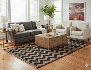 Rugeast Handgeknüpfter Ghashghai Wollteppich 173x104 cm – Geometrisches Design - Bild 1 von 11