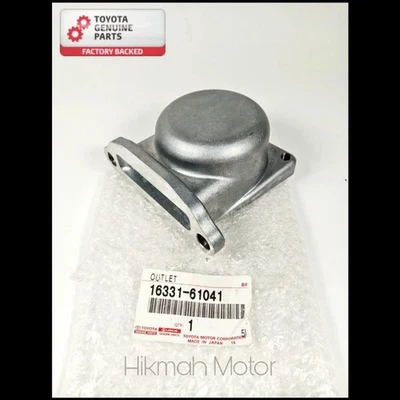 Thermostat Lower Housing Water Outlet 16331-61041 Toyota Land Cruiser FJ40-60 Foto 1 de 4