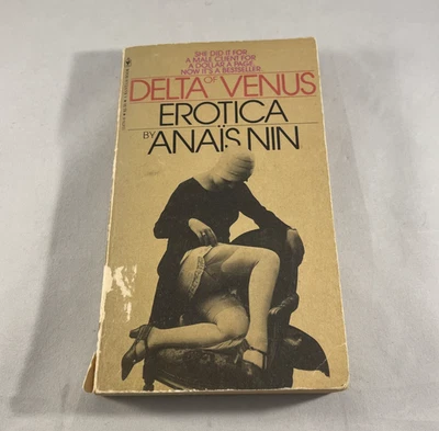 Vtg Delta of Venus Erotica by Anais Nin, Bantam Edition, Second Printing 1978 - Image 1 of 4