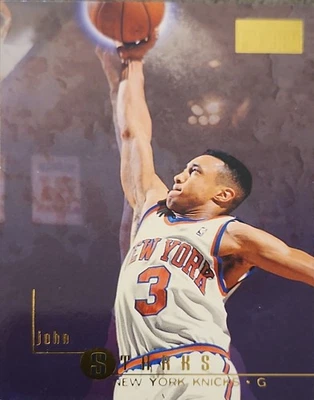 1996 SkyBox Premium #78 John Starks - Image 1 of 2