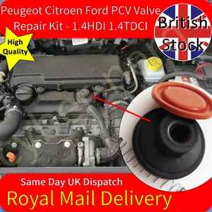 Citroen C1 C2 C3 Nemo 1.4 HDI Peugeot 107 206 307 Bipper 1.4 HDI PCV Kit 3pcs UK - Picture 1 of 3