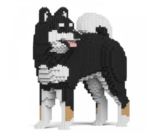 JEKCA Shiba Inu (Small) - Premium Dog Block : Black 🖤 - Picture 1 of 9