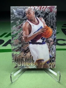 1995-96 Fleer Metal Charles Barkley Metal Force #2 - Phoenix Suns - Picture 1 of 2