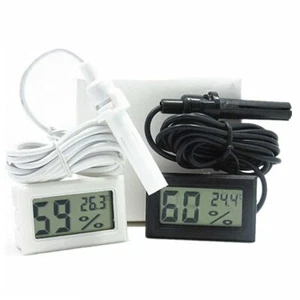 Mini incubadora digital LCD sensor de eclosión de huevos higrómetro de humedad nuevo reino unido - Imagen 1 de 5