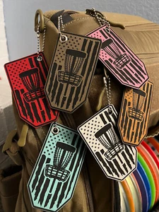 Disc Golf, Bag-Tag, Patch, Disc Golf Accessory - Picture 1 of 28