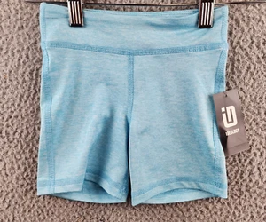 ID Ideology Core Biker Bottoms Toddler Girls 3T Butterfly Blue Elastic Waist~ - Picture 1 of 13