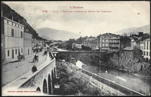 FOIX 09 Attelages la route de Tarascon CPA animée écrite à Mme BALLARD 16-4-1924 - Imagen 1 de 2