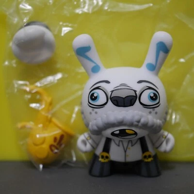 Kidrobot 3"Dunny 2014 Mardivale Series Saxamaphone Sam Scribe ?/?? Vinyl Figure - Image 1 of 3