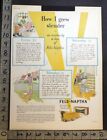 1929 FELS-NAPTHA SOAP HOUSEHOLD DECOR LAUNDRY PHILADELPHIA PATTERSON AD 33696 