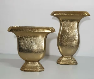 Blumenvase Vase Alu /Bronze Colmore in 2 Größen wählbar - Bild 1 von 6