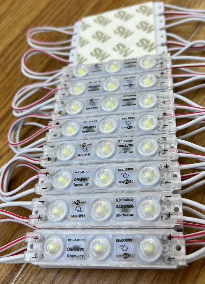 Super bright IP66 Waterproof 1.5W SMD White/Red LED Module Light Lamp DC 12V USA - Image 1 of 1