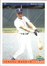 1993 Bristol Tigers Classic/Best #10 Ismael Guzman