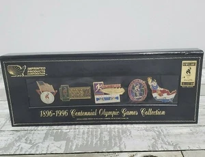 Atlanta 1896 to 1986 Centennial Olympic Games - 5 Collector Pins -  - Picture 1 of 11