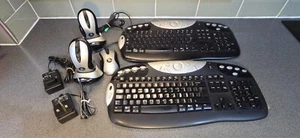 2 zestawy - bezprzewodowa klawiatura Logitech Y-RJ20 i bezprzewodowy zestaw myszy MX - Zdjęcie 1 z 11