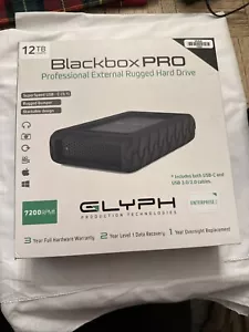 Glyph BlackBox Pro BBPR2000 12TB External Hard Drive 7200 RPM, USB-C 3.1 Gen 2 - Picture 1 of 2