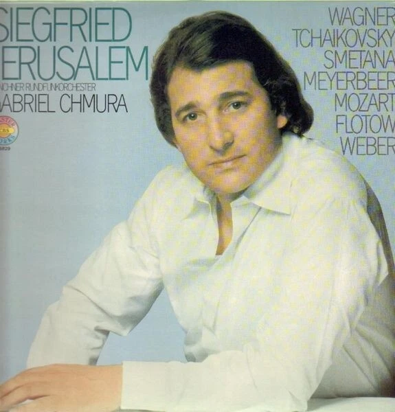 LP Siegfried Jerusalem Wagner, Mozart, Smetana, ... + INSERT NEAR MINT Cbs - Bild 1 von 1