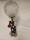 Lampe de lampe vintage années 1960 Globe Bar poteau ivre hobo appuyé sur lampadaire 