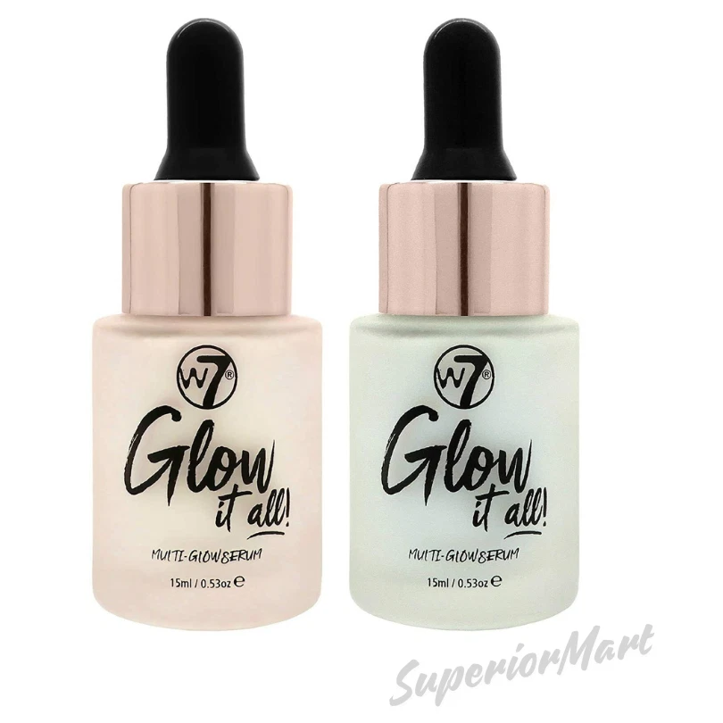 W7 Glow It All Multi Glow Serum 15ml New - Image 1 of 1