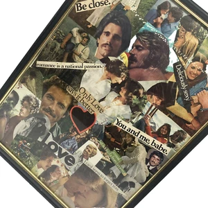 Collage de fotos enmarcado VSCO años 80 tablero de visión adolescente trozo celebridad aplastamiento amor - Imagen 1 de 15