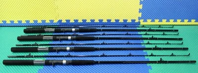 Троллинговое удилище Okuma Black Classic Pro 7 футов 0 дюймов со свинцовым сердечником CP-LC-70 4 шт. в упаковке! - Изображение 1 из 4