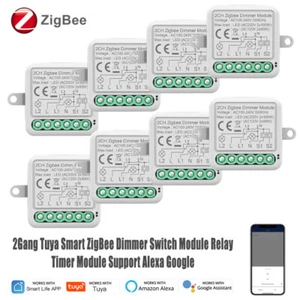 1-10x Tuya Smart ZigBee Dimmer Switch Module 1/2 Gang Dimmable Light Switch - Picture 1 of 26
