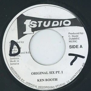 " ORIGINAL SECHS TEIL 1." ken boothe. Studio One 7 Zoll - Bild 1 von 2