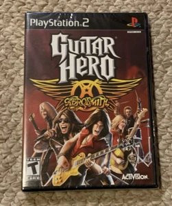 PS2 Guitar Hero: Aerosmith (Sony PlayStation 2, 2008) - Sealed - Picture 1 of 3