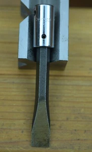 CLEAR PICS! NOM! 1/4" Drive Snap-on Slotted Flat Tip Screwdriver Socket TMC-106A - Picture 1 of 6