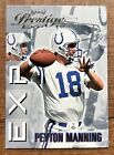 Peyton Manning 1999 Playoff Prestige EXP card EX148 HOF Indianapolis Colts #/
