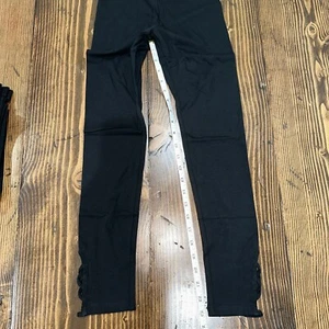 Old Navy High Rise PowerSoft 5-Pack Leggings Youth Girls Large (10-12) - Black - Picture 1 of 5