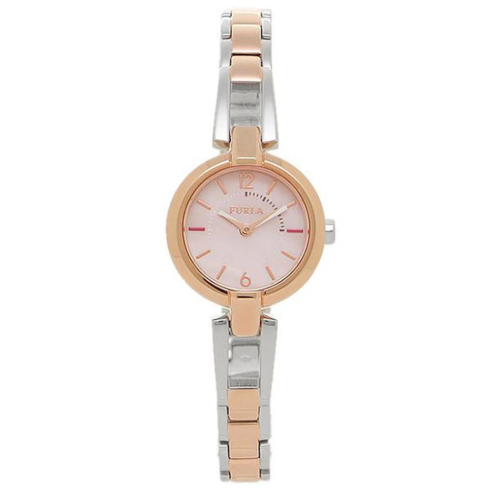 Furla Watch Ladies R4253106502 874307 Rose Gold Silver - Image 1 of 4