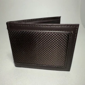 Cartera plegable marrón - Imagen 1 de 3
