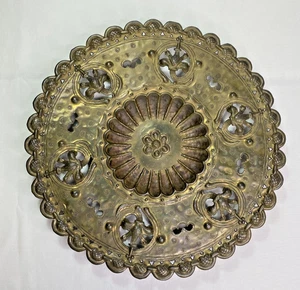 Egidio Casagrande Handcrafted Italian Brass Wall Plate - Picture 1 of 6