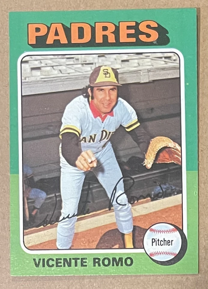 1975 TOPPS BASEBALL CARDS 208-465 PICK YOUR CARD FINISH YOUR SET. - Image 1 of 1