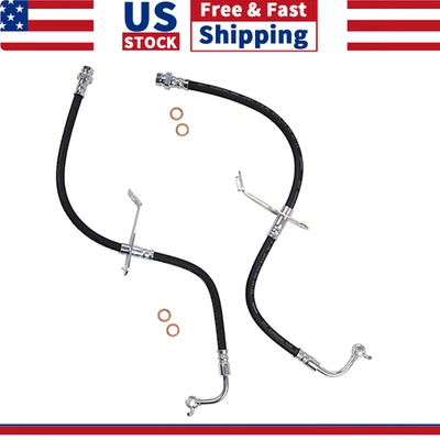 2x Línea de freno de manguera de freno delantera izquierda y derecha para Kia Optima 2011-2016 Foto 1 de 4