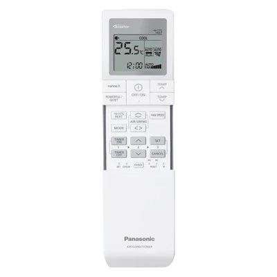 WFSMARTS Nuovo A75C14810 per Panasonic Inverter Climatizzatore Telecomando CU/CS-VU9UKH-8