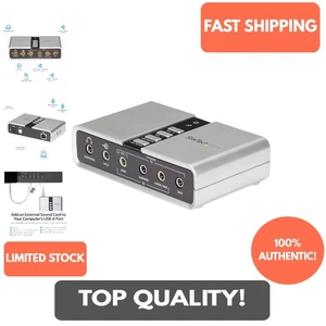 Versatile External Sound Card: 7.1 Audio USB Adapter for Gaming & Multimedia - Afbeelding 1 van 10