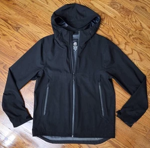 Champion Black Waterproof Breathable Technology Hooded Jacket Size Medium - Picture 1 of 6