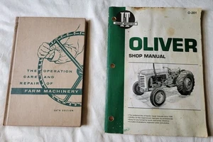 Oliver Werkstatthandbuch (0-201) & Landmaschinen Betrieb/Pflege/Reparaturbuch - Bild 1 von 11
